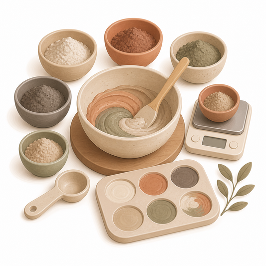 Clay Recipe & Mixing Cheat Sheets