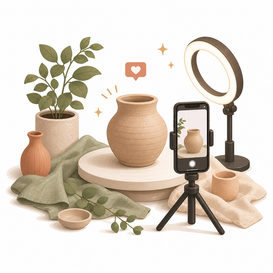 Pottery Photography & Instagram Guide